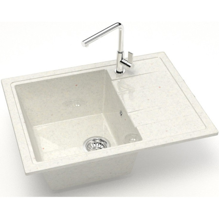 Кухонная мойка Marrbaxx Анастасия Z150 Z150Q007 хлопок белый