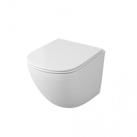Унитаз подвесной безободковый OWL Vind Cirkel-H с сиденьем DP микролифт OWLT190302