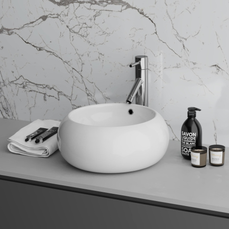 Раковина накладная (42х42) Grossman  GR-3010, белый