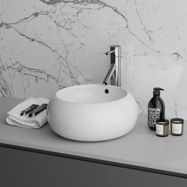 Раковина накладная (42х42) Grossman  GR-3010, белый