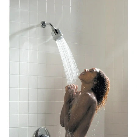 Верхний душ с кронштейном Hansgrohe Clubmaster 3jet EcoSmart 26606000 хром