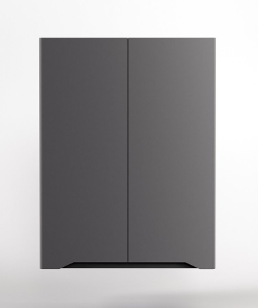 Шкаф подвесной Style Line Марелла мини 60 Люкс Plus СС-00002423 серый матовый