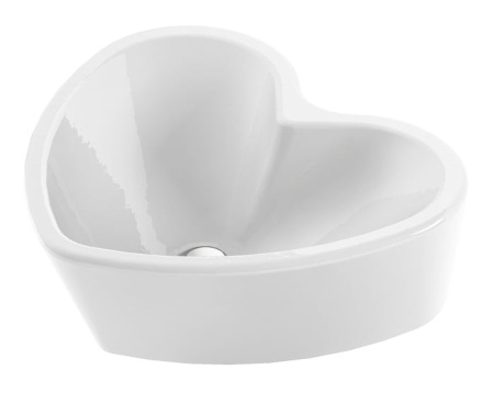 Раковина накладная Sanita Luxe Love is White LOVSLWB01