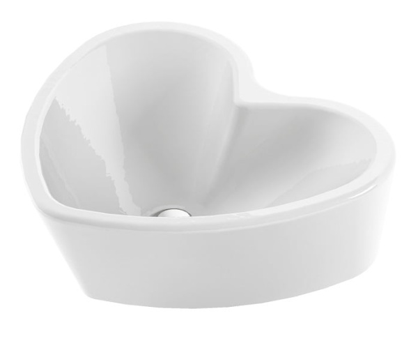 Раковина накладная Sanita Luxe Love is White LOVSLWB01