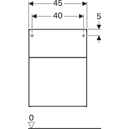 Шкаф Geberit iCon 45 841047000