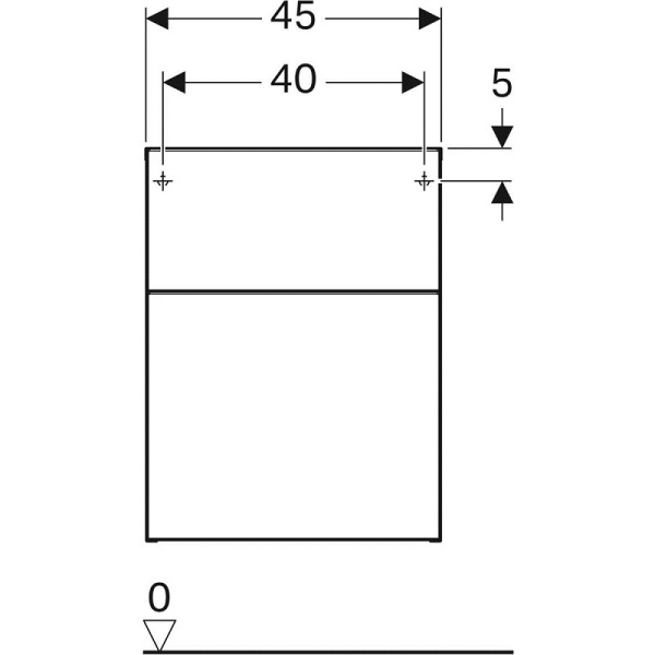 Шкаф Geberit iCon 45 841047000