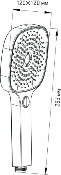 Ручной душ Esko  SPL1203