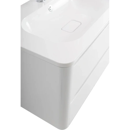 Тумба под раковину Cezares RELAX-800-2C-SO-BL Bianco Lucido