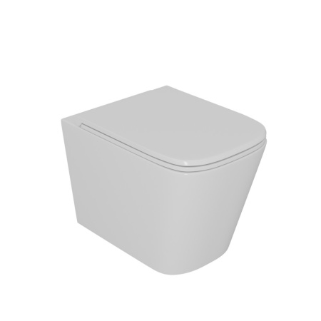 Унитаз подвесной безободковый D&K Quadro (DT1516016)