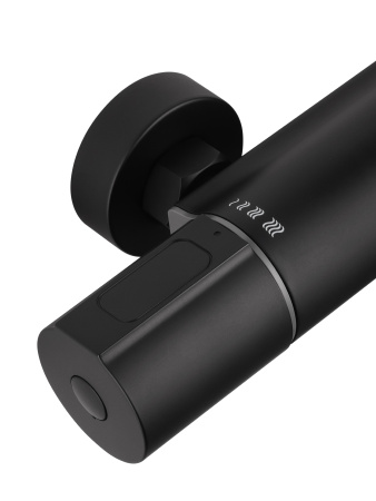 Смеситель для душа с термостатом WONZON & WOGHAND INN 2, черный матовый WW-A2006-A-MB