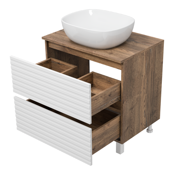 Тумба под раковину Brevita Dakota 70 DAK-07070-19/01-2Я