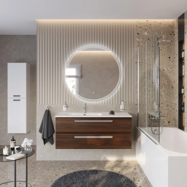 Тумба под раковину Cezares ECO-CER-N-1200-2C-SO-NCS-P-L