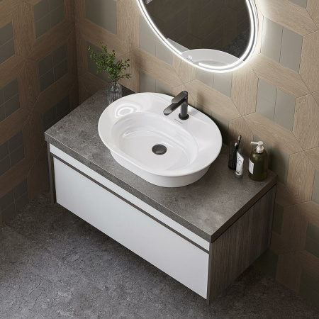 Тумба под раковину Kerama Marazzi Modula 100 MO.100.1+1\AR