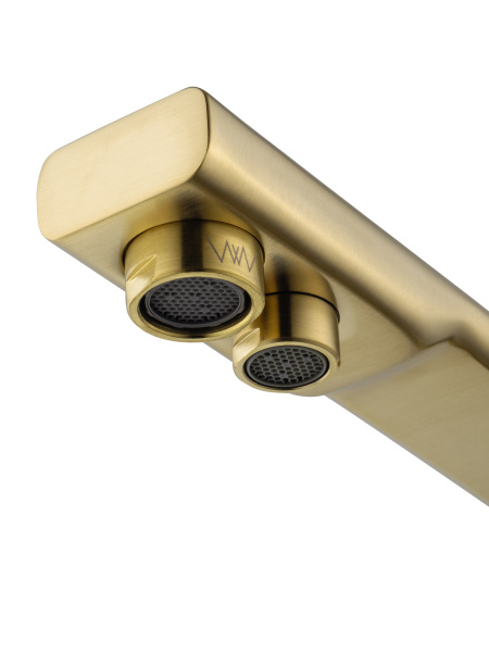 Смеситель для кухни c подключением фильтра WONZON & WOGHAND, брашированное золото WW-88458004-BG Смеситель для кухни c подключением фильтра WONZON & WOGHAND, брашированное золото WW-88458004-BG