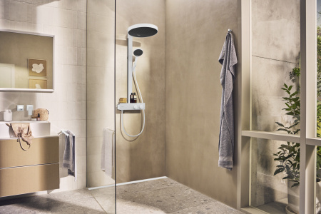 Смеситель для раковины встраиваемый Hansgrohe Metropol 32526700 белый матовый