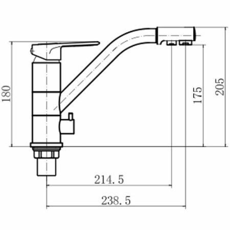 Смеситель для кухни FASHUN A4304