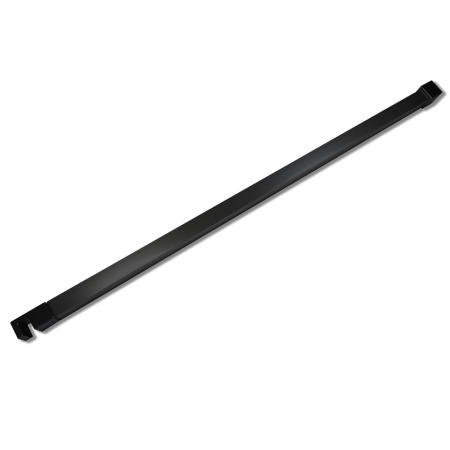 Душевая перегородка (120х200) ABBER Immer Offen AG66120B черный