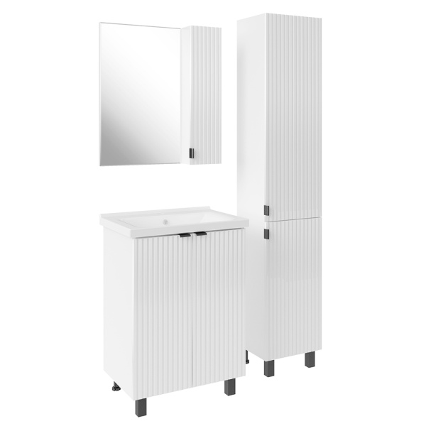 Зеркальный шкаф (64х71)   ASB-Mebel  Дора 60 9962