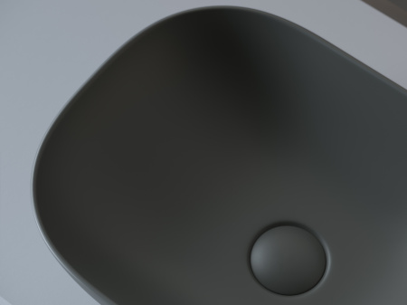 Раковина накладная (45,5х32,5) Ceramica Nova ELEMENT CN6009MDH