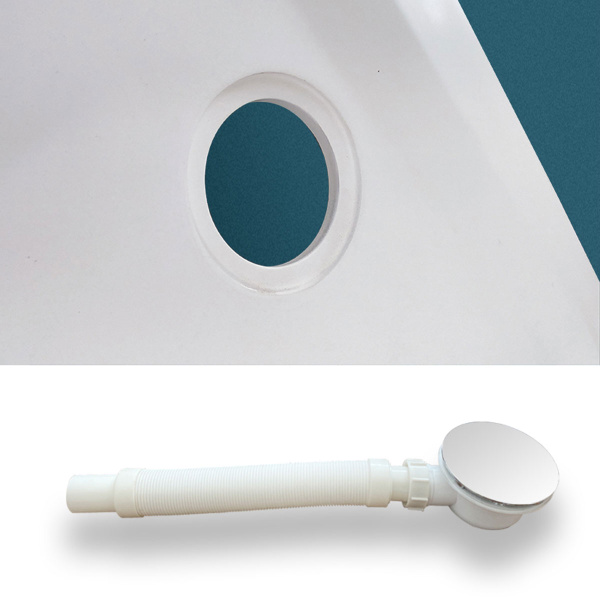 Душевой поддон из искусственного камня  (90х90) Vincea VST-2SQ9090MB, черный матовый