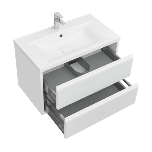 Тумба с раковиной Aquaton Римини 80 1A2267K4RN010