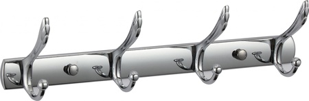Планка с крючками 4 крючка Savol S-06204B