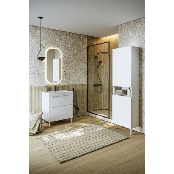 Тумба без раковины 70 см Aqwella Vancouver VAN01072N белый матовый