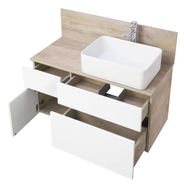 Тумба под раковину Aquaton Мишель 100 1A244101MIX40