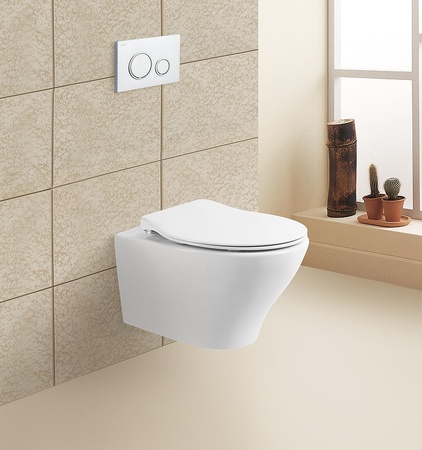 Комплект унитаза с инсталляцией BelBagno Acqua BB340CHR/BB2020SC