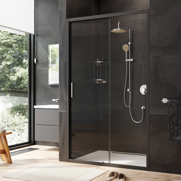 Душевая дверь (120х195) Am.Pm Gem Solo W90G-120-1-195BT