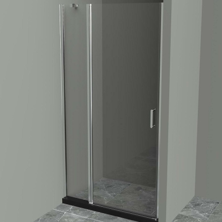 Душевая дверь (120х185) BelBagno UNO-B-12-50+70-C-Cr