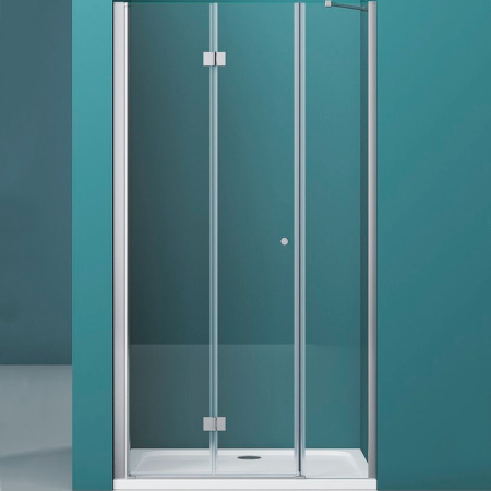 Душевая дверь (160х195) BelBagno ALBANO-BS-13-80+80-C-Cr