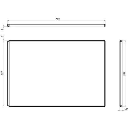 Торцевая панель для ванны Am.Pm W00A-000-080W-S 79,5 см L/R, белый