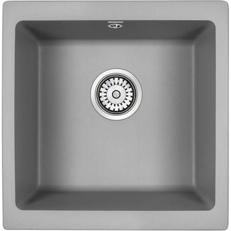 Кухонная мойка Paulmark  Gera 50 PM104546-GRM серый металлик
