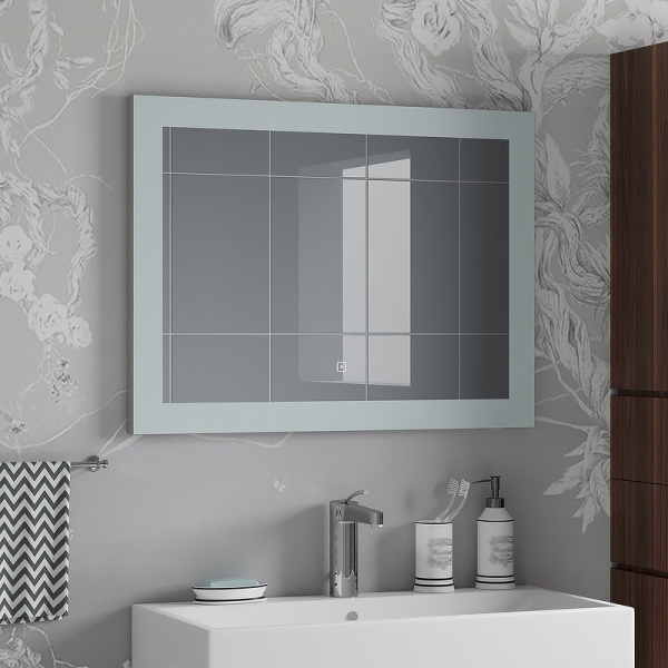 Зеркало с подсветкой (90x70) Continent Relax ЗЛП561