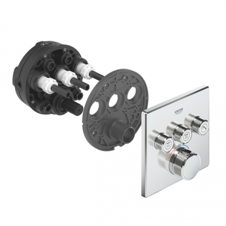 Термостат для ванны с душем 3 источника Grohe Grohtherm SmartControl 29126 000 (29126000) хром