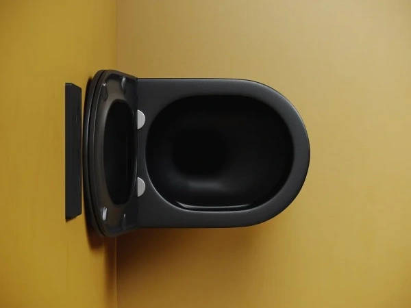 Подвесной унитаз Ceramica Nova Vogue Rimless CN4008TMB