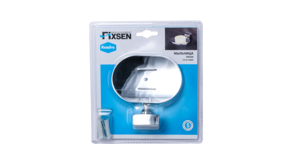 Мыльница FIXSEN Kvadro литая FX-61308A