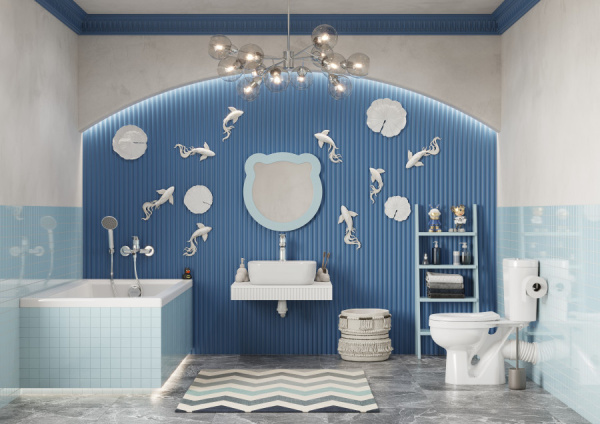 Зеркало (50х50) Aquaton Каспер Мишка 1A283502CR0E0 