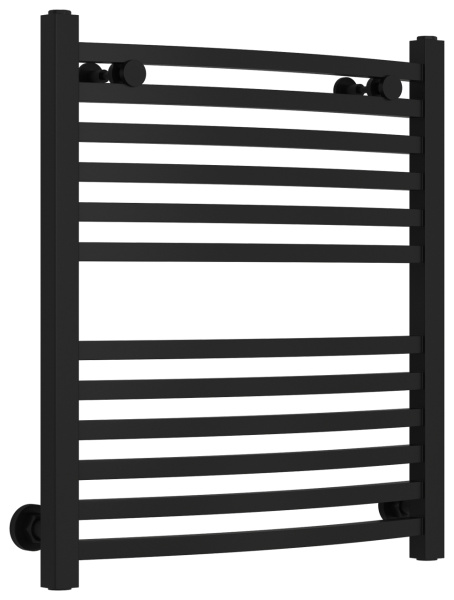 Полотенцесушитель Водяной Сунержа Аркус (60х50) Матовый Черный 31-0251-6050