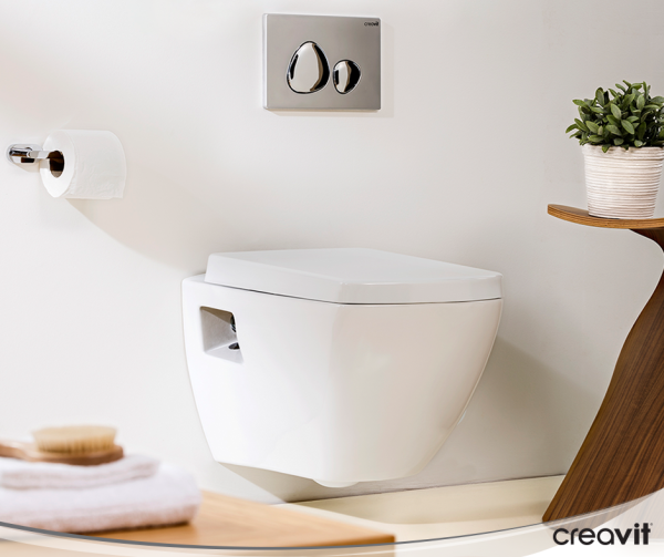 Унитаз подвесной с функцией биде Creavit Tetra TP326-00CB00E-0000