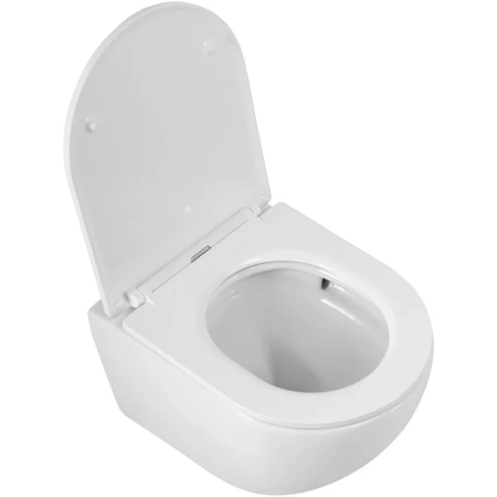 Унитаз подвесной безободковый Cezares Relax CZR-38088-49-TH-TOR/SC микролифт