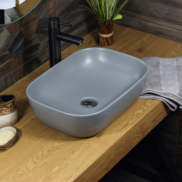 Раковина накладная (45,5х32,5) Melana 320328MG-805