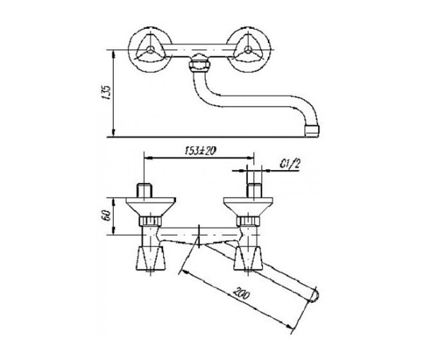 Смеситель для мойки MOFEM DIAMANT 142-0046-43