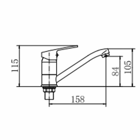 Смеситель для кухни FASHUN A4516-2