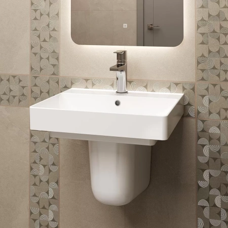 Раковина подвесная (55х42) Kerama Marazzi Pro PROR.wb.55