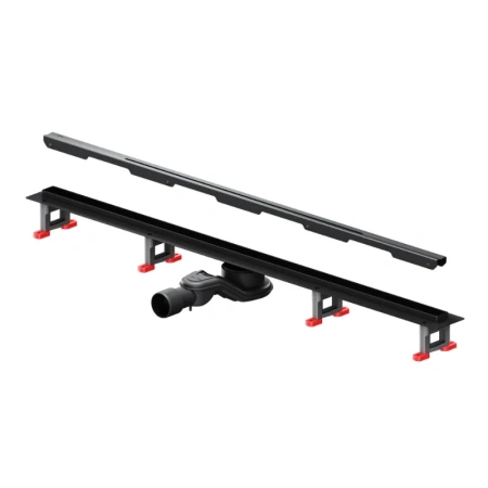 Душевой лоток с щелевой вставкой 100 см Am.Pm MasterFlow W01SC-S11-100-05BM черный матовый