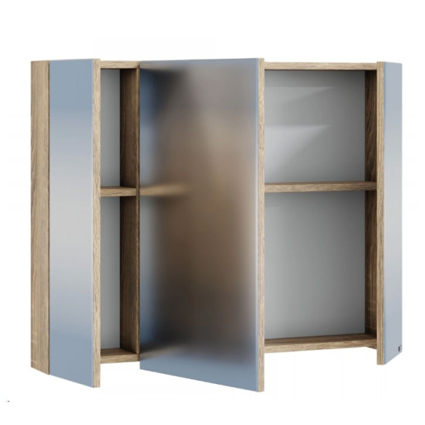 Зеркальный шкаф СанТа Марс 80 700417 янтарный