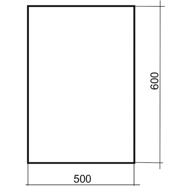 Зеркало (50х60) Silver Mirrors Прямоугольник ФР-00000600