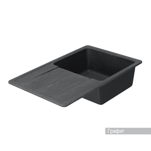 Кухонная мойка Aquaton Аманда 1A712832AD210 графит